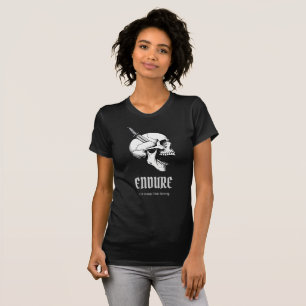 Cut Deep Rise Strong Gothic Skull & Dagger Tee