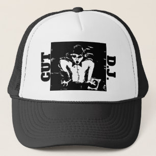 CUT DJ SVG TRUCKER HAT