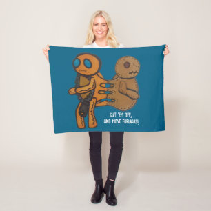Cut 'em Off Fleece Blanket