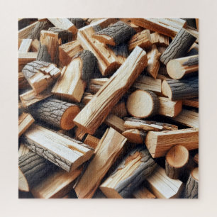 Cut Firewood Jigsaw Puzzle