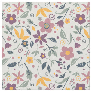 Cut Flower Toss Fabric