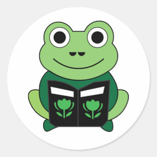 cut frog sticker