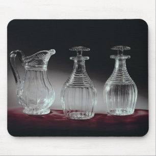 Cut glass decanters and jug, c.1840 mouse pad