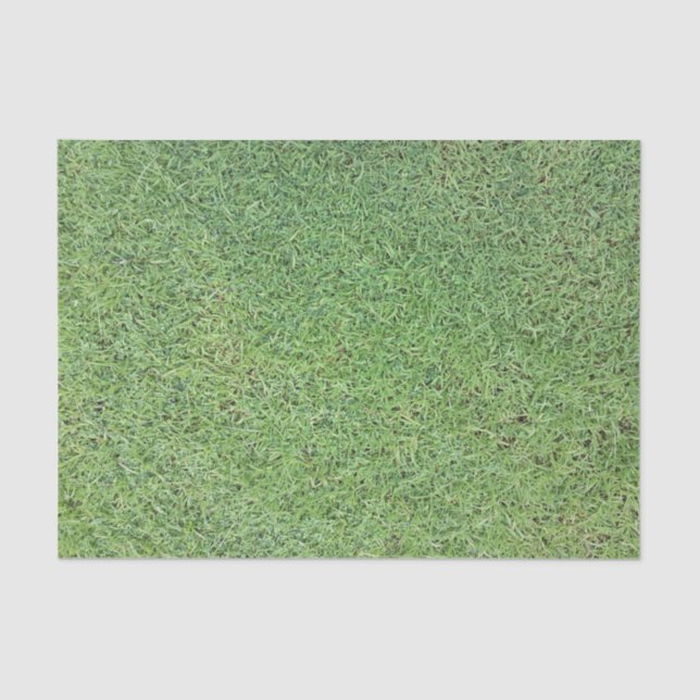 Cut Grass Lawn Tissue Paper (Front)