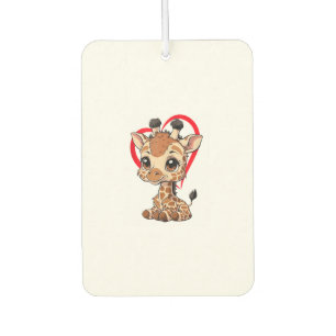 Cut Littele Giraffe Adult Kids Men Women Giraffe L Car Air Freshener