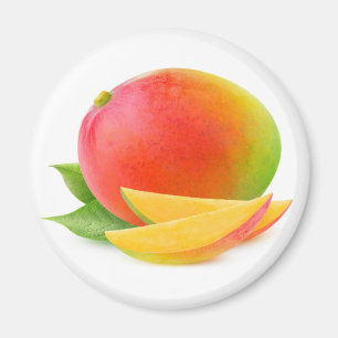 Cut mango magnet