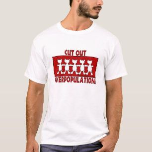 Cut Out Overpopulation! Dogs T-Shirt