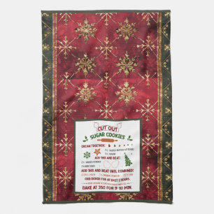 Cut Out Sugar Cookies Kitchen Towels