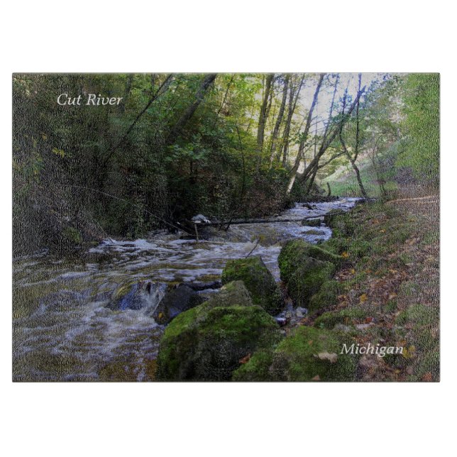 Cut River cutting board (Front)