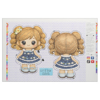 Cut & Sew plushie kids sewing for beginners Fabric