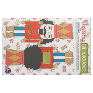 Cut & Sew Red Nutcracker - DIY Plush Fabric