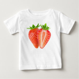 Cut strawberries baby T-Shirt
