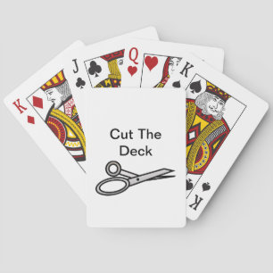 Cut The Deck Playing Cards, Card Game Humour