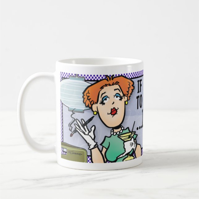 Cut The Mustard Coffee Mug (Left)