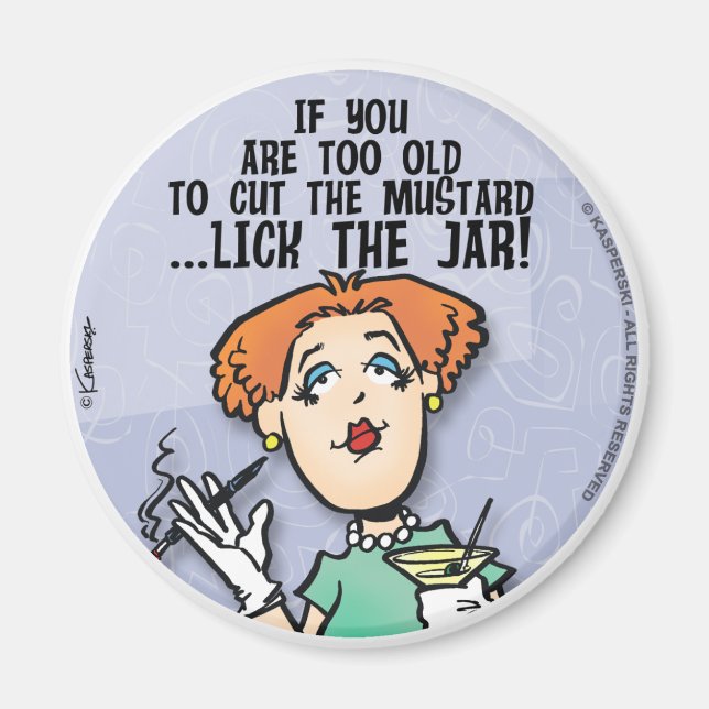 Cut The Mustard Magnet (Front)