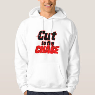 Cut to the Chase – Direct and Bold Design Hoodie