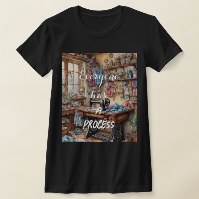 Cut Up & Sew T-Shirt (Laydown)