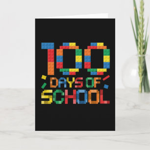 Cute 100 Days Making A Difference Puzzle Inclusion Card