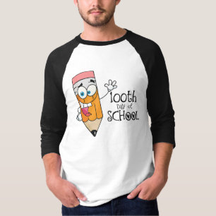 Cute 100th Day Of School Cartoon Gift T-Shirt