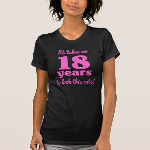 Cute 18th Birthday For Women T-Shirt