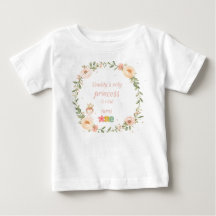 Cute 1st Birthday toddler Girl's tshirt
