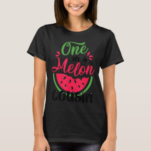 Cute 1st Birthday Watermelon Cousin 1st Birthday T-Shirt