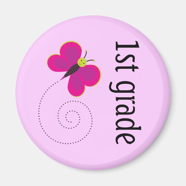 Cute 1st Grade Teacher Magnet (Front)