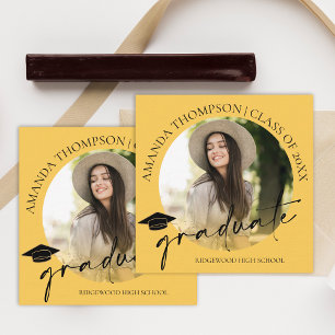 Cute 2025 Graduation Photo Party Mini Announcement