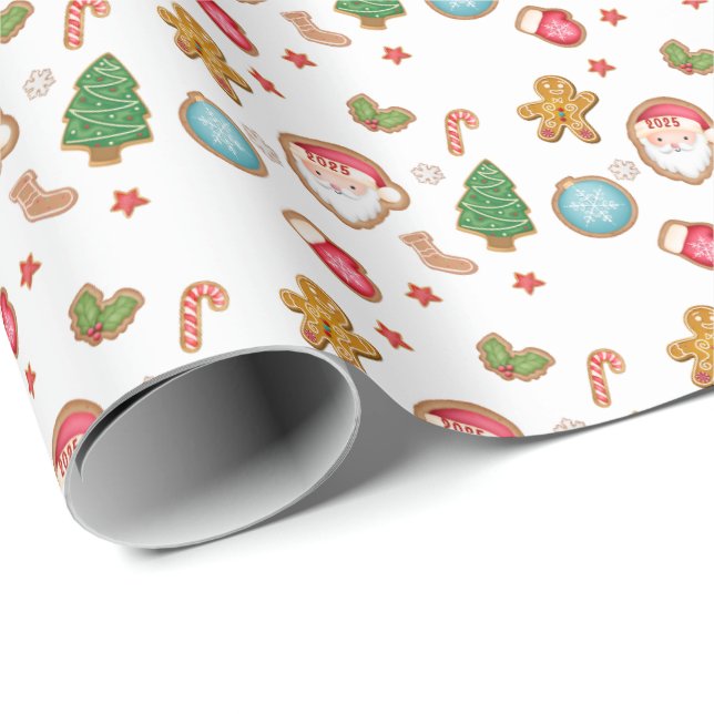 Cute 2025 Kids Christmas Wrapping Paper (Roll Corner)