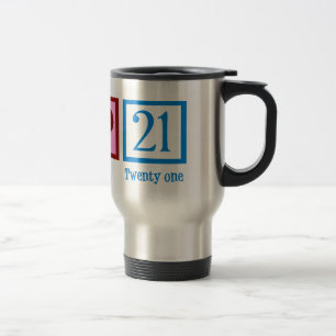 Cute 21st Birthday Travel Mug