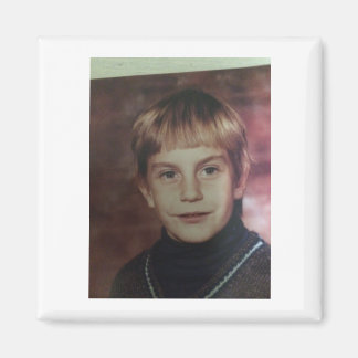 Cute 2 inch square magnet