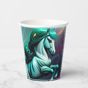 Cute 3D Spirit Pony 24 Paper Cups