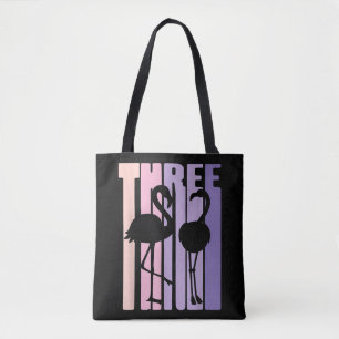 Cute 3rd Birthday Gift I Flamingo I 3 Years Old Tote Bag