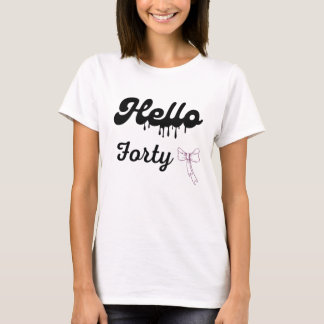 Cute 40th Birthday Shirt for Girls – Sweet 40 Year