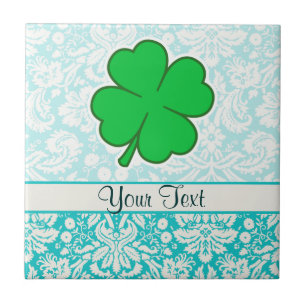Cute 4 Leaf Clover Tile