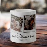 Cute 4 photo Best Girlfriend Ever Coffee Mug<br><div class="desc">Cute mug featuring 4 photos of your choice and the text 'Best Girlfriend Ever' which can be customised to any relation. Personalise with a name.</div>