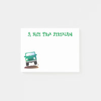 Cute 4X4 off road vehicle cartoon car personalised