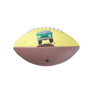 Cute 4X4 offroad vehicle cartoon car Football