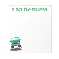 Cute 4X4 offroad vehicle cartoon car