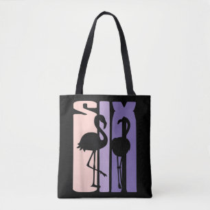 Cute 6th Birthday Gift I Flamingo I 6 Years Old Tote Bag