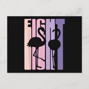 Cute 8th Birthday Gift I Flamingo I 8 Years Old Postcard