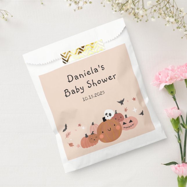  Cute A Little Boo Halloween Baby Shower Favour Bag (Sealed)