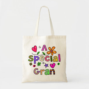 Cute A Special Gran Greeting Text Expression Tote Bag
