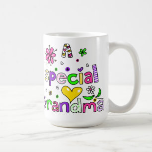 Cute A Special Grandma Granny Text Expression Coffee Mug