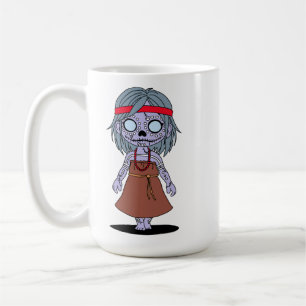 Cute Aboriginal Australian Zombie Coffee Mug