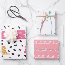 Cute Abstract Doodle Stripes Strokes