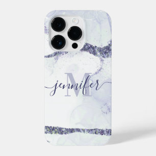 Cute Abstract Glitter iPhone 14 Pro Case