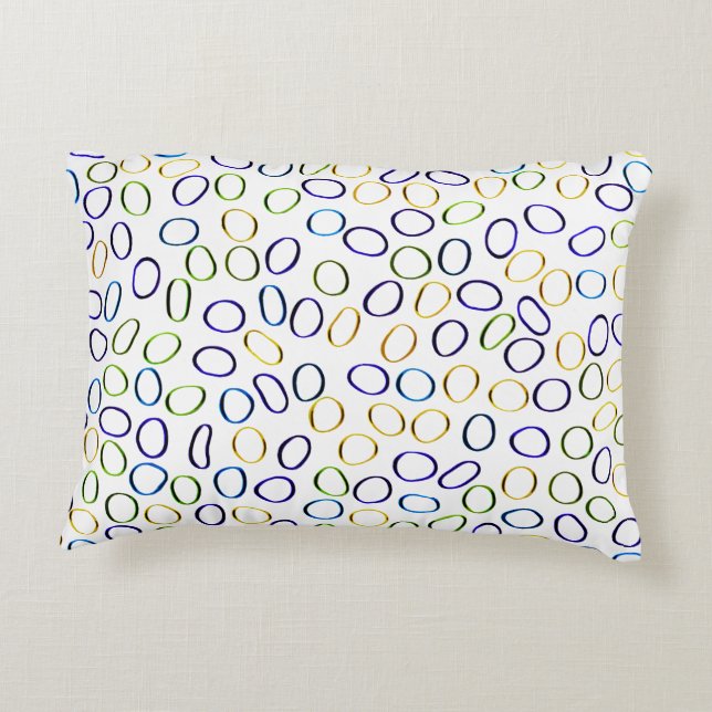 Cute Abstract Pattern Cool Decorative Cushion (Back)