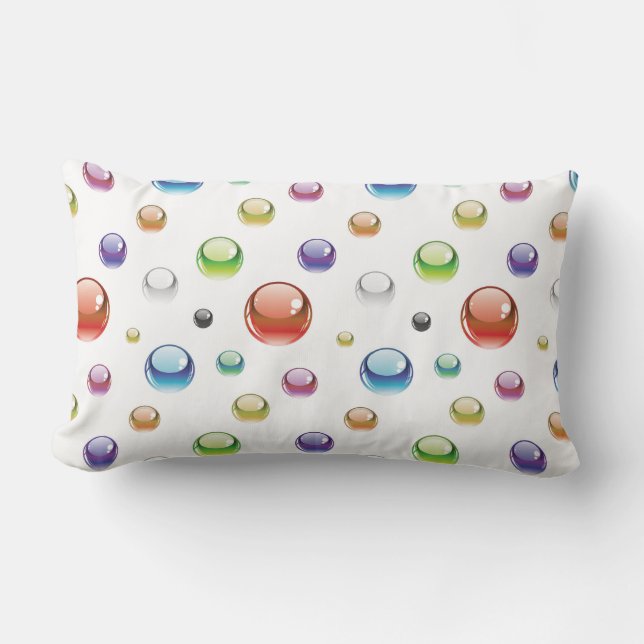 Cute Abstract Throw Pillow (Front)
