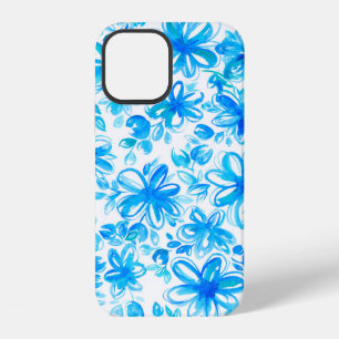 Cute abstract watercolor floral chintz seamless pa iPhone 12 case